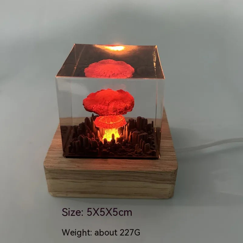 Mushroom Cloud Glow Lamp