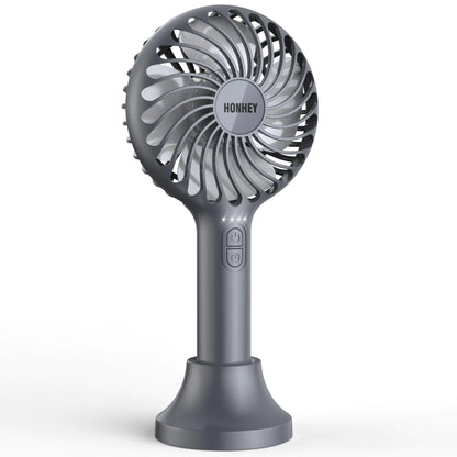 HonHey Handheld Fan 5000 mAh Portable Fan[8-25H Working Time] with Rechargeable Battery 4 Speed Personal Cooling Desk Fan with Power Bank Mini Hand Held Operated Makeup Fan for Women Outdoor