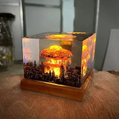 Mushroom Cloud Glow Lamp