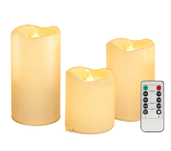 Remote Glow Multicolor LED Candles
