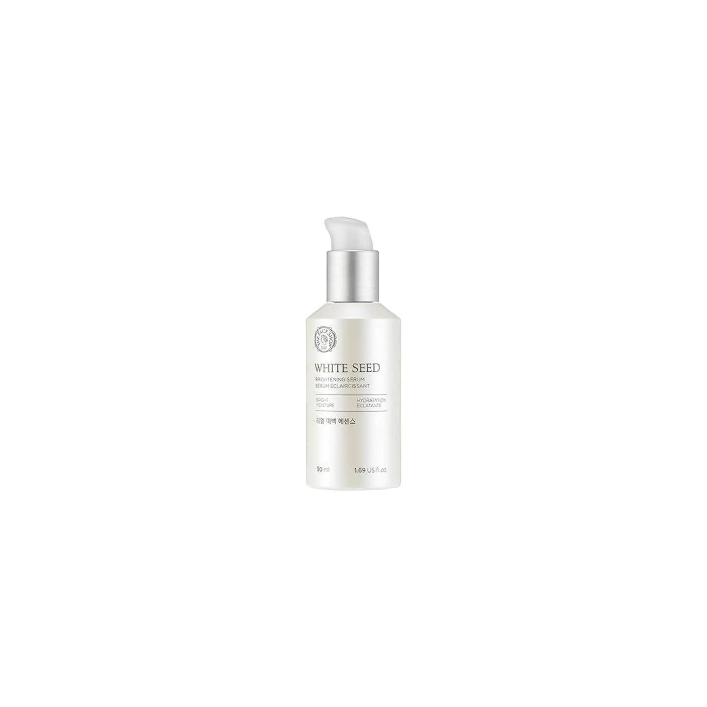 The Face Shop Whiteseed Brightening Serum | Deep Skin Brightening Boost Moisturization & Pore Minimize | Skin Texture & Clarity Improvement Dullness Reducing 1.69 Fl Oz
