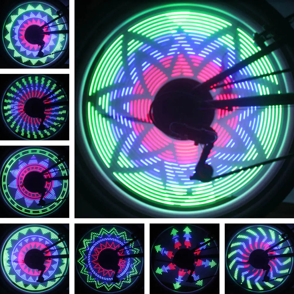 Bicycle Fire Wheel with 36 LED Lights and 32 Patterns