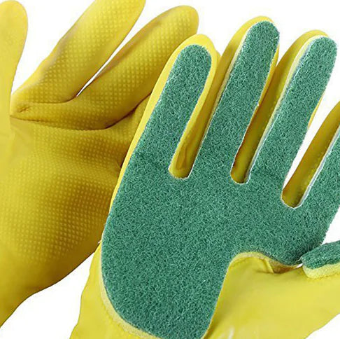 Latex Cleaning Gloves for Dishwashing and Kitchen Use