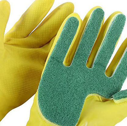 Latex Cleaning Gloves for Dishwashing and Kitchen Use